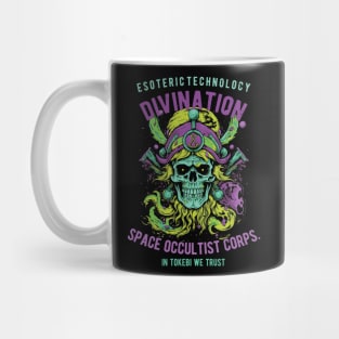 Space Occultist Skull Mug